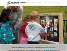 Tablet Screenshot of learning-outside.com